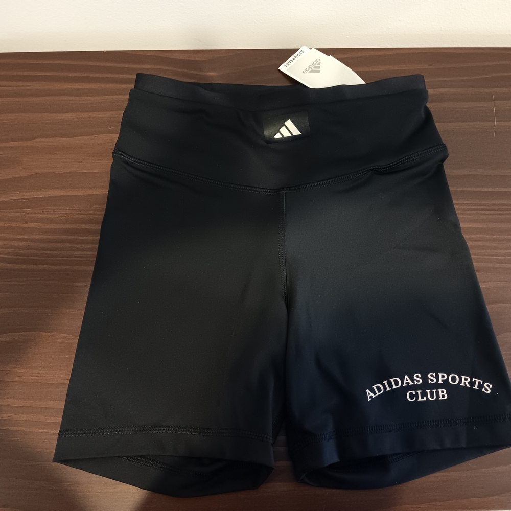 Adidas Black Athletic Compression Shorts